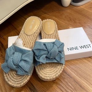 Nine West Denim Espadrilles